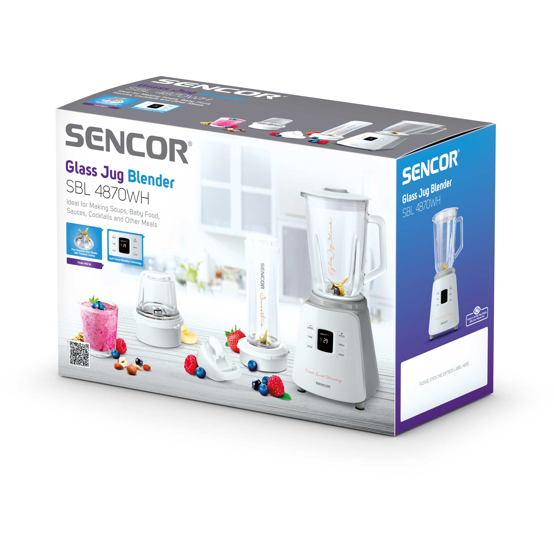 Купить Миксер Sencor SBL 4870WH — Фото 17