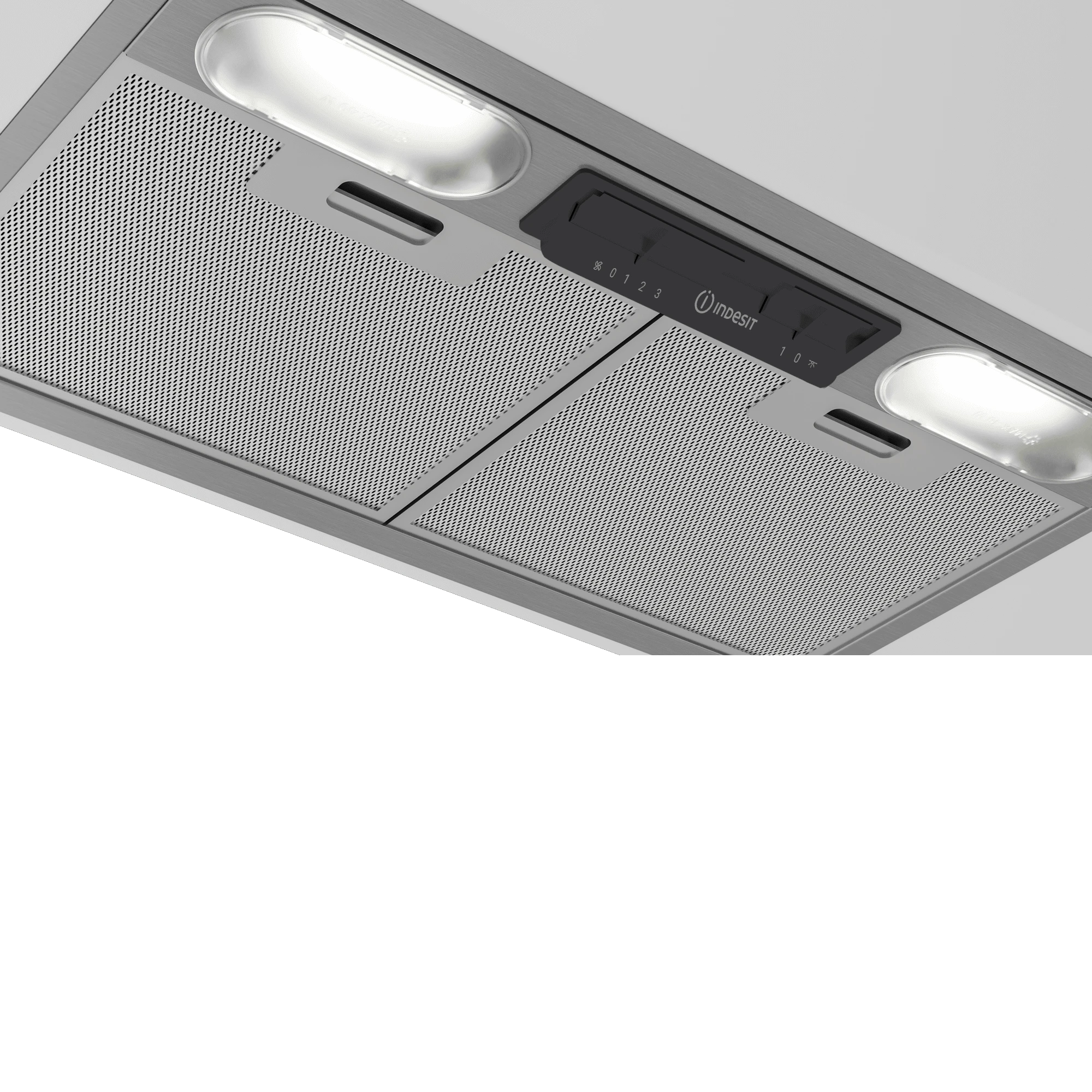 Вытяжка встраиваемая Indesit INAE 52FLS X																		 — описание, фото, цены в интернет-магазине PT Stores