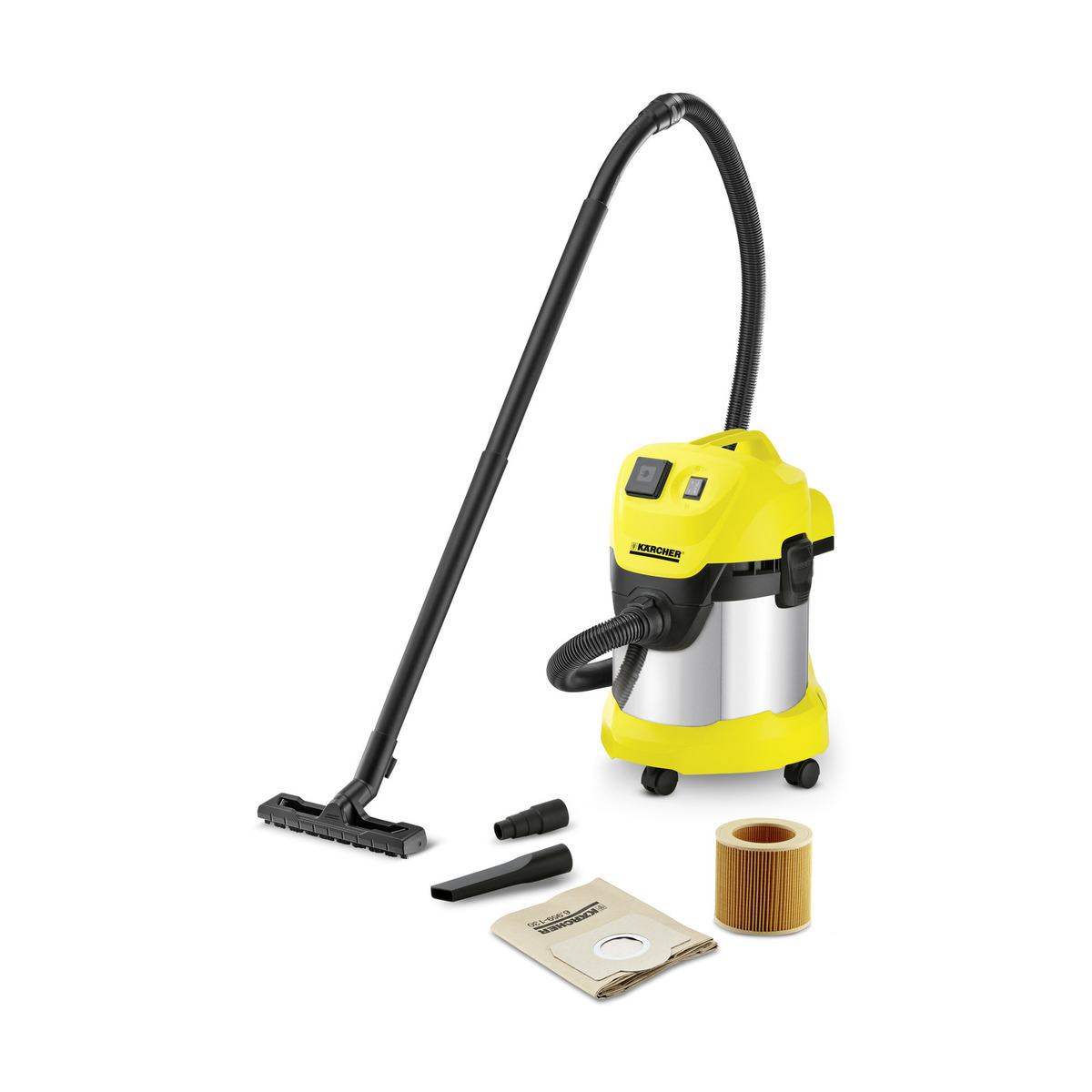 Пылесос KARCHER WD 3 P 1000Вт																		 — описание, фото, цены в интернет-магазине PT Stores