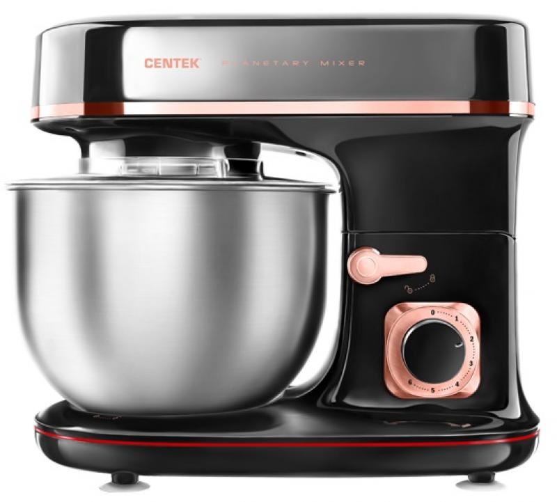 Миксер CENTEK CT-1139 черный/хром																		 — описание, фото, цены в интернет-магазине PT Stores