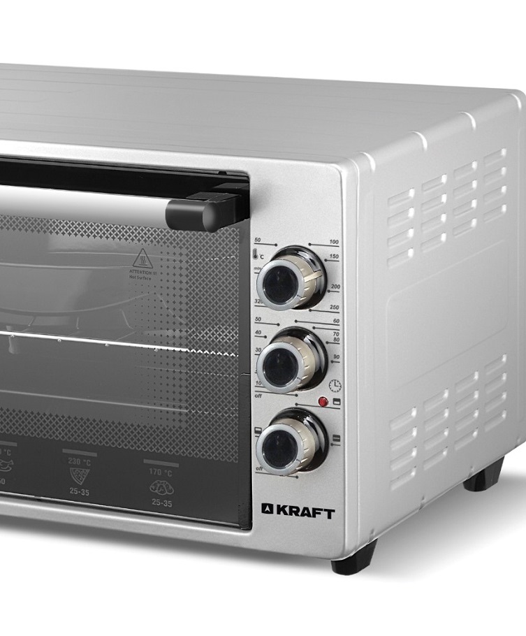 Купить Мини-печь KRAFT KF-MO 3201 GR — Фото 2
