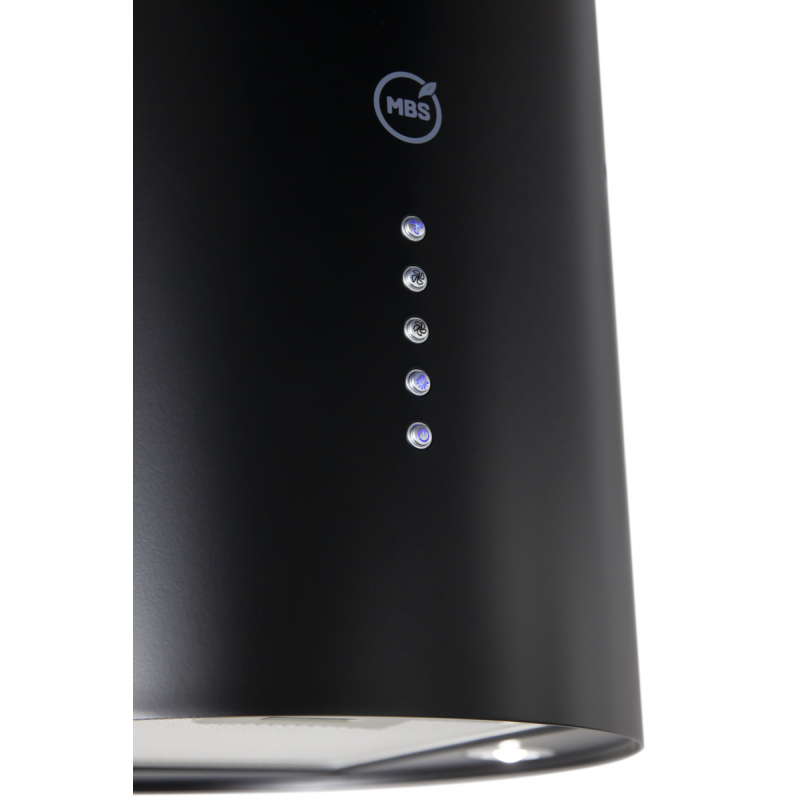 Купить Островная вытяжка MBS PETUNIA 135 ISLAND BLACK — Фото 2