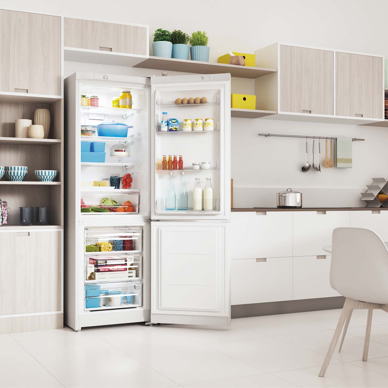 Купить Двухкамерный холодильник Indesit ITS 4180 W — Фото 9