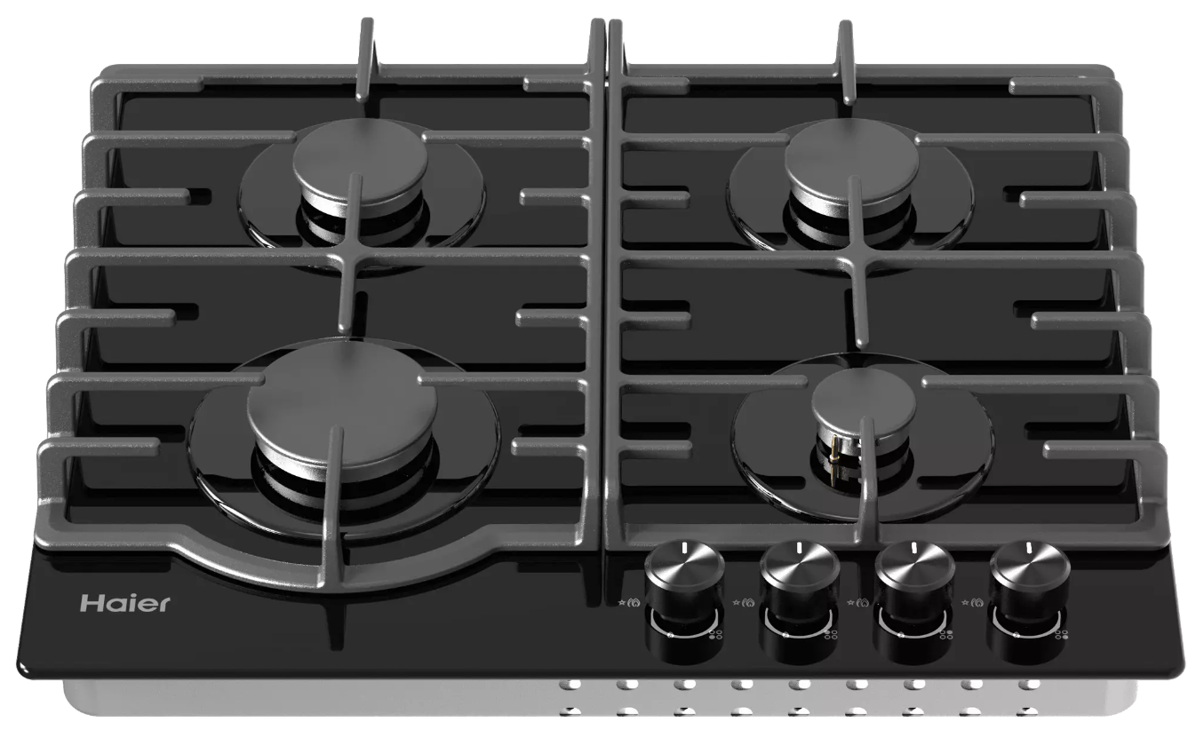 Купить Газовая варочная панель Haier HHX-G64RNLB — Фото 2