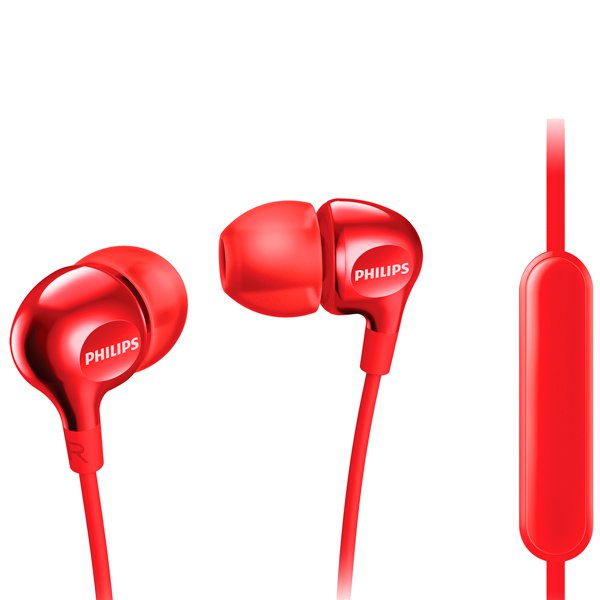 Наушники PHILIPS SHE3705RD/00																		 — описание, фото, цены в интернет-магазине PT Stores