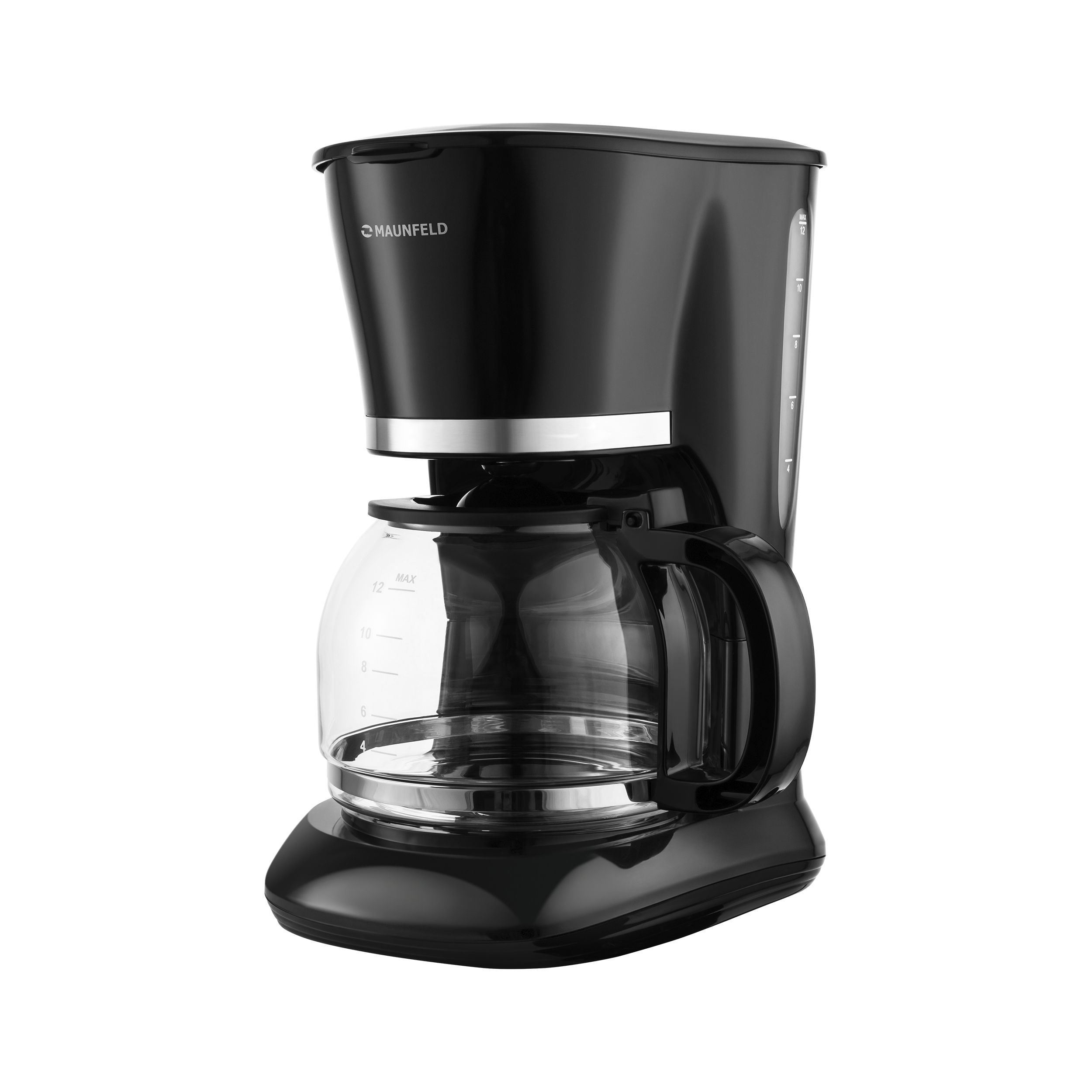 Кофеварка MAUNFELD MF-732BK																		 — описание, фото, цены в интернет-магазине PT Stores