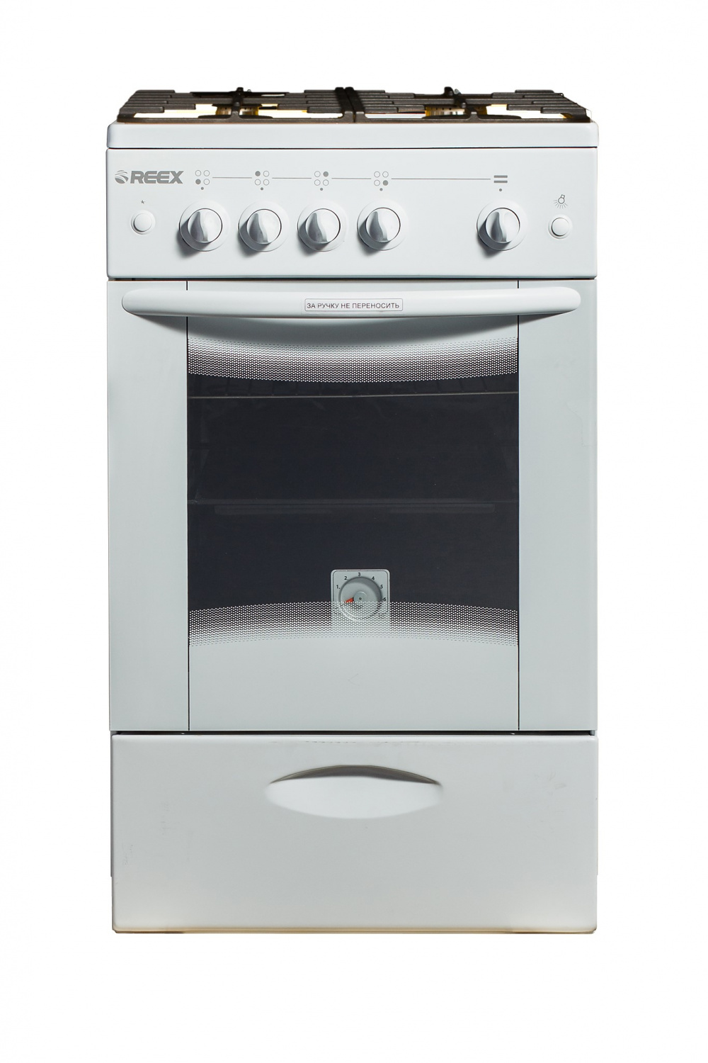 Газовая плита REEX CG-54297 eWh																		 — описание, фото, цены в интернет-магазине PT Stores