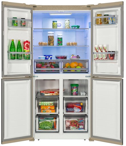 Купить Холодильник HIBERG RFQ-490DX NFGP inverter — Фото 3
