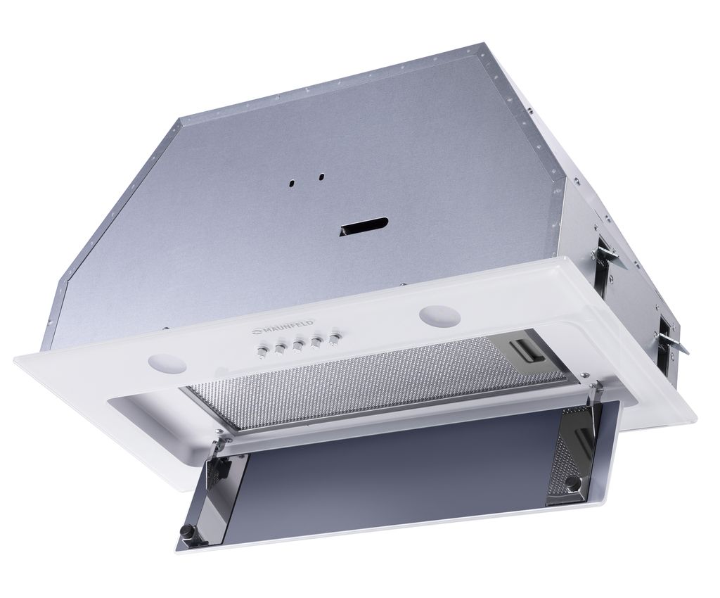 Купить Вытяжка встраиваемая MAUNFELD TRAPEZE 601GG белый — Фото 2