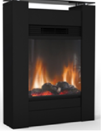 Электрокамин EWT Gisella black																		 — описание, фото, цены в интернет-магазине PT Stores