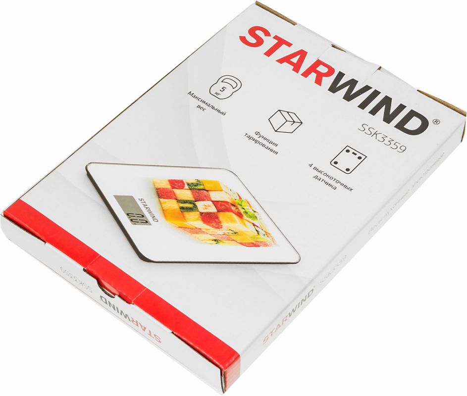 Купить Кухонные весы Starwind SSK3359 — Фото 4