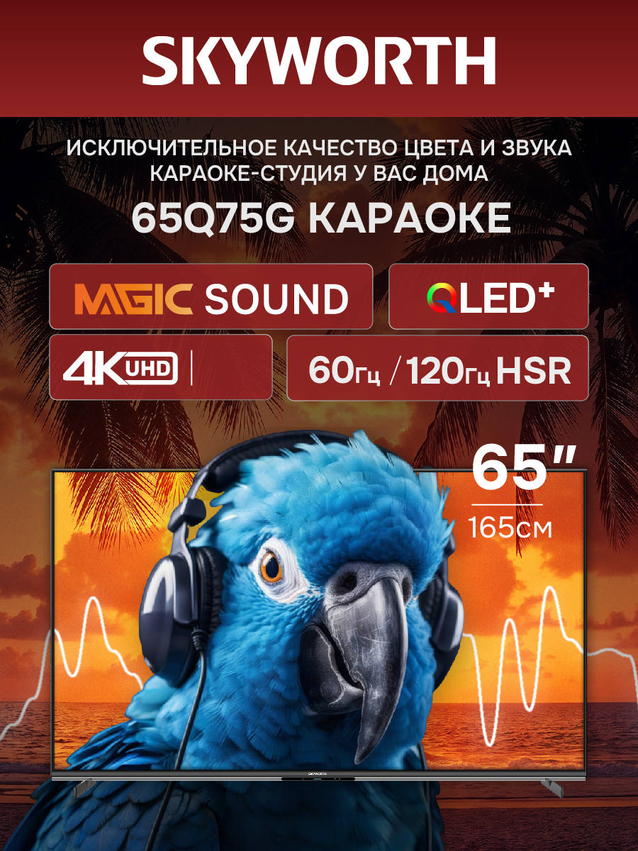 Телевизор SKYWORTH 65Q75G																		 — описание, фото, цены в интернет-магазине PT Stores