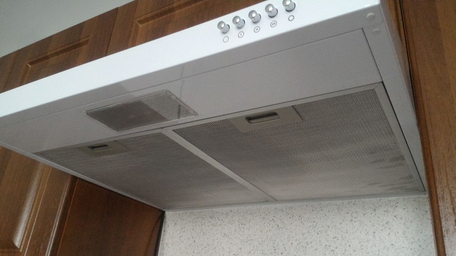 Купить Плоская вытяжка KRONA JESSICA slim 600 white push button — Фото 2