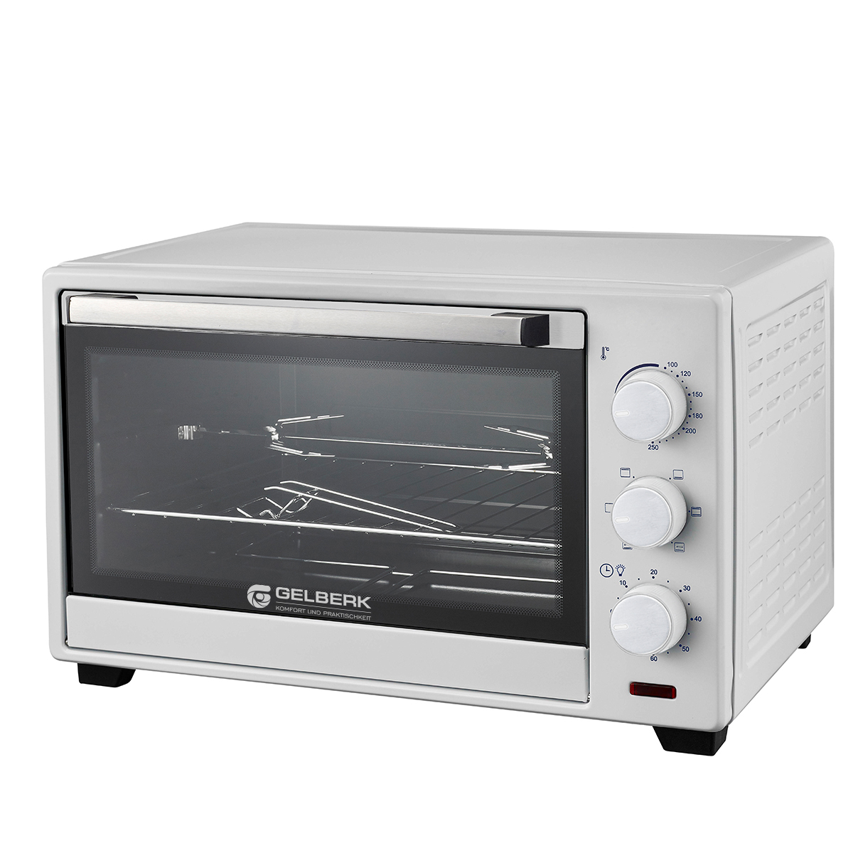 Мини-печь Gelberk GL-32W																		 — описание, фото, цены в интернет-магазине PT Stores