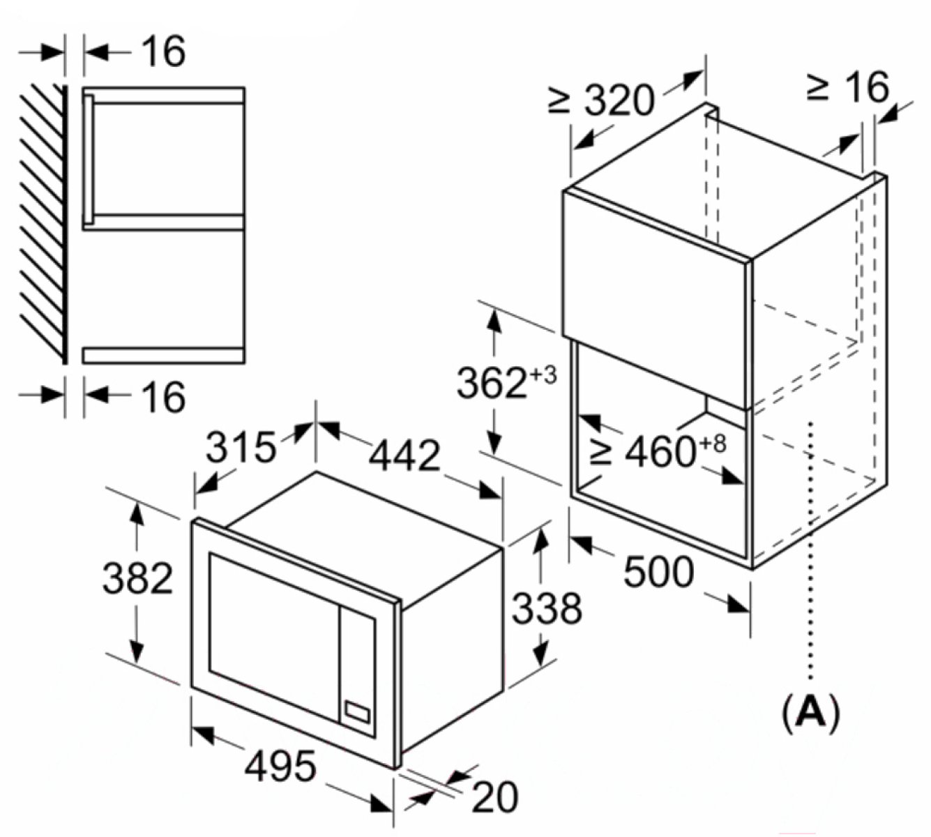 Купить Встраиваемая СВЧ печь Bosch BFL523MW3 — Фото 6
