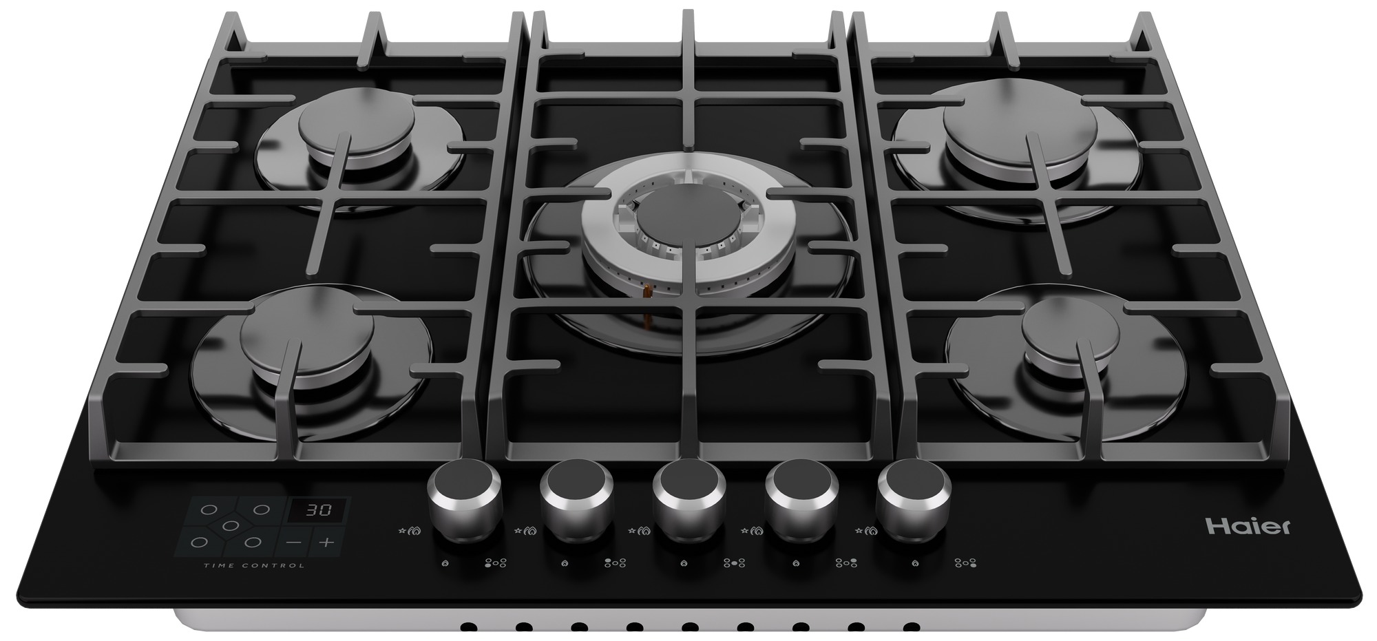 Купить Газовая варочная панель Haier HHX-G75CWSB — Фото 2