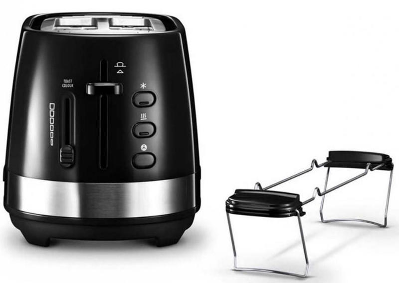 Тостер Delonghi CTLA 2103.BK																		 — описание, фото, цены в интернет-магазине PT Stores
