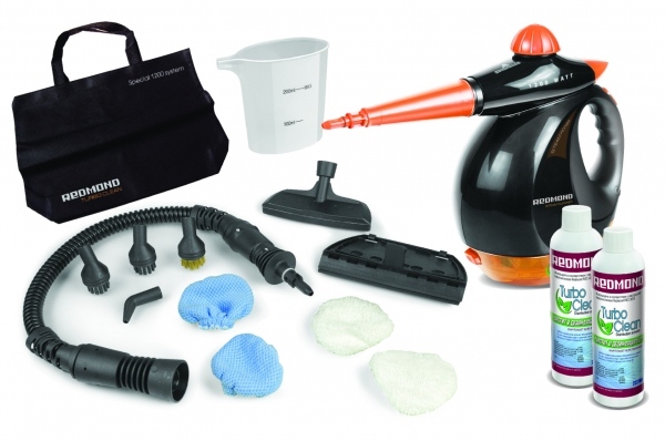 Купить Отпариватели и пароочистители Redmond RSC-2010 оранжевый — Фото 2