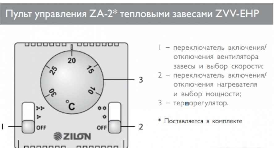 Купить Обогреватель ZILON ZVV-2E24HP — Фото 2