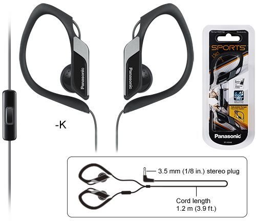 Купить Наушники PANASONIC RP-HS34ME-K — Фото 2
