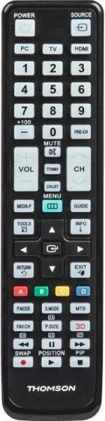 Пульт THOMSON H-132498 Samsung TVs черный																		 — описание, фото, цены в интернет-магазине PT Stores