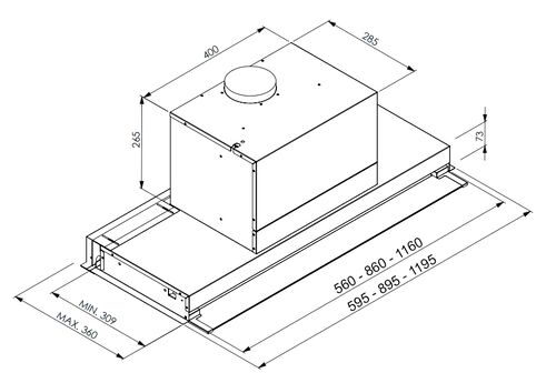 Купить Вытяжка встраиваемая FABER ILMA TOUCH X A120 — Фото 4