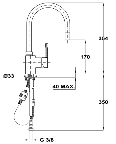 Купить Смеситель TEKA ARK 998 — Фото 2