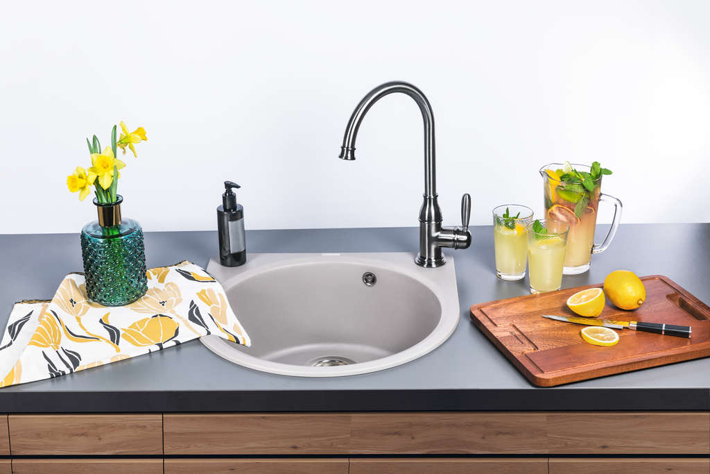 Купить Мойка OMOIKIRI Akegata 51-BL Artgranit/черный — Фото 3