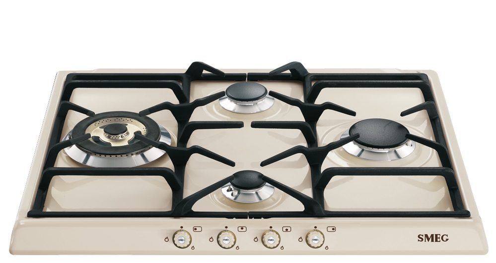 Газовая варочная панель SMEG SR764PO																		 — описание, фото, цены в интернет-магазине PT Stores