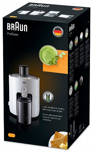 Купить Соковыжималка BRAUN SJ3100 WH — Фото 5