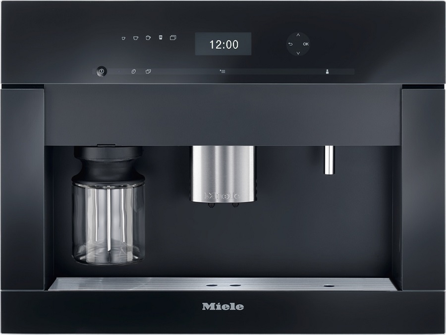 Встраиваемая кофемашина MIELE CVA6401 OBSW черный обсидиан																		 — описание, фото, цены в интернет-магазине PT Stores