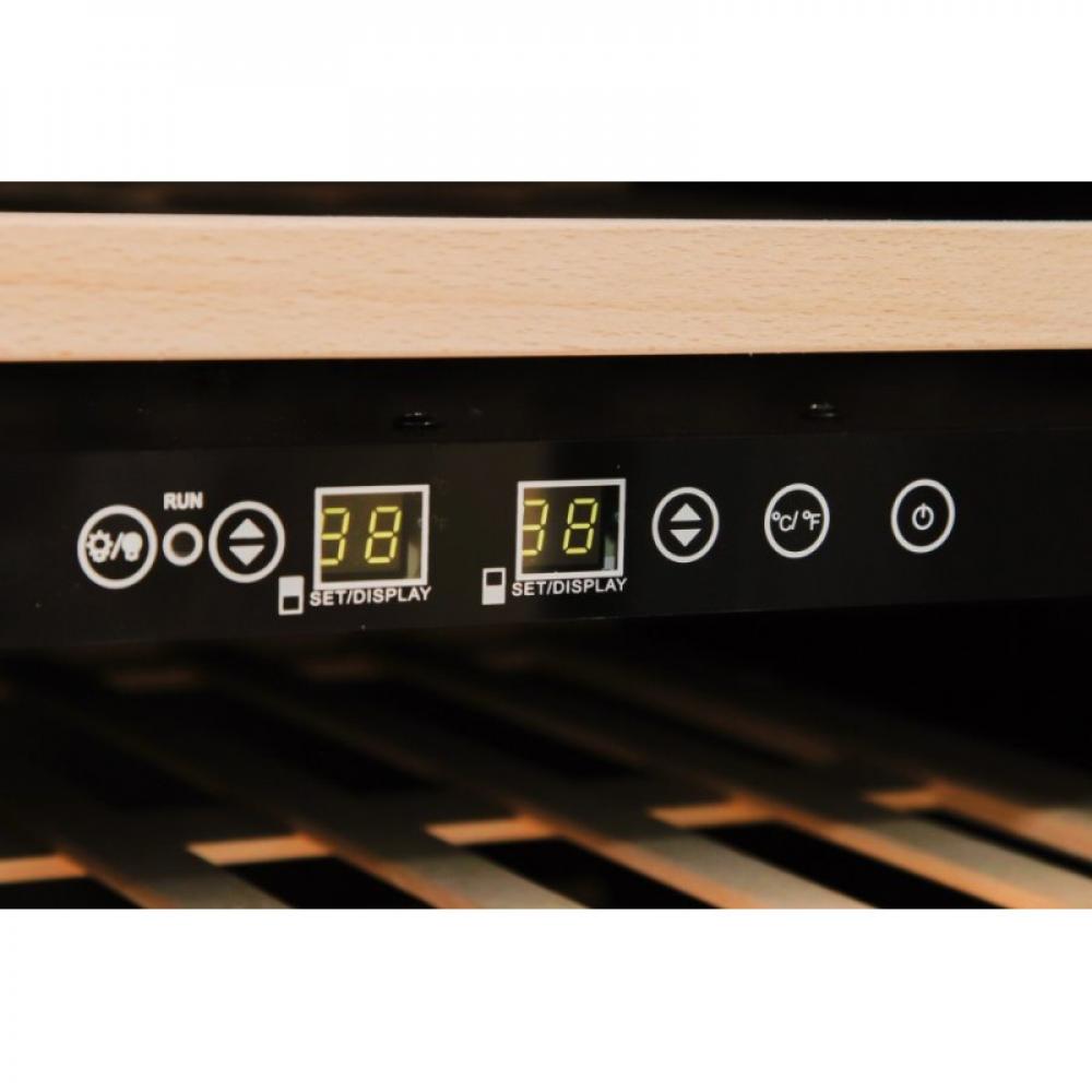 Купить Встраиваемый винный шкаф DUNAVOX DX-51.150DBK/DP — Фото 4