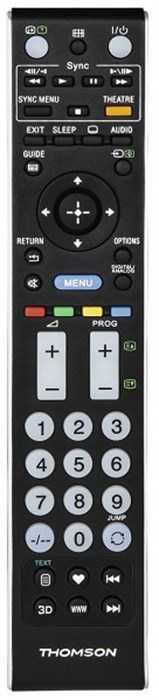 Пульт THOMSON Универсальный пульт  ROC1128SON черный																		 — описание, фото, цены в интернет-магазине PT Stores