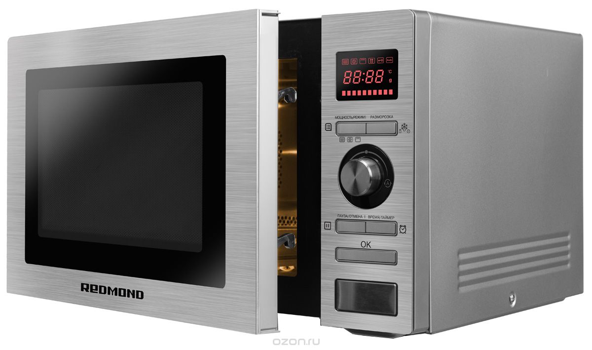 Микроволновая печь Redmond RM-2502D																		 — описание, фото, цены в интернет-магазине PT Stores
