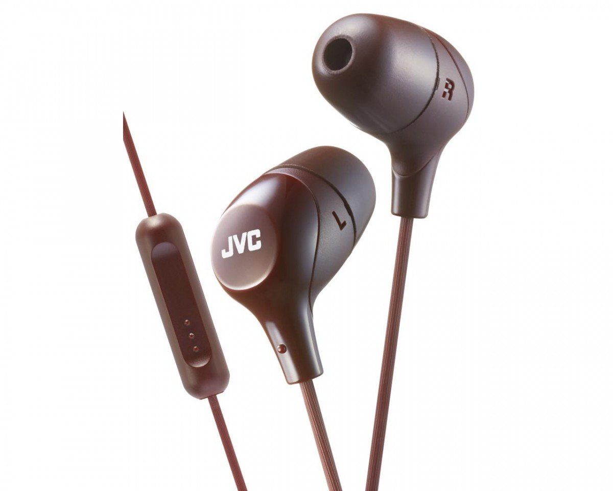 Наушники JVC HA-FX38-T-E коричневый																		 — описание, фото, цены в интернет-магазине PT Stores