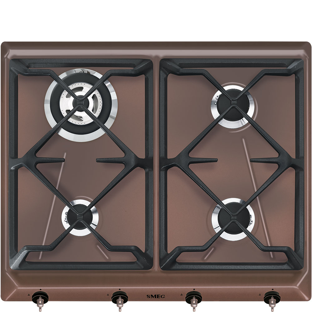 Газовая варочная панель SMEG SRV864RAGH																		 — описание, фото, цены в интернет-магазине PT Stores