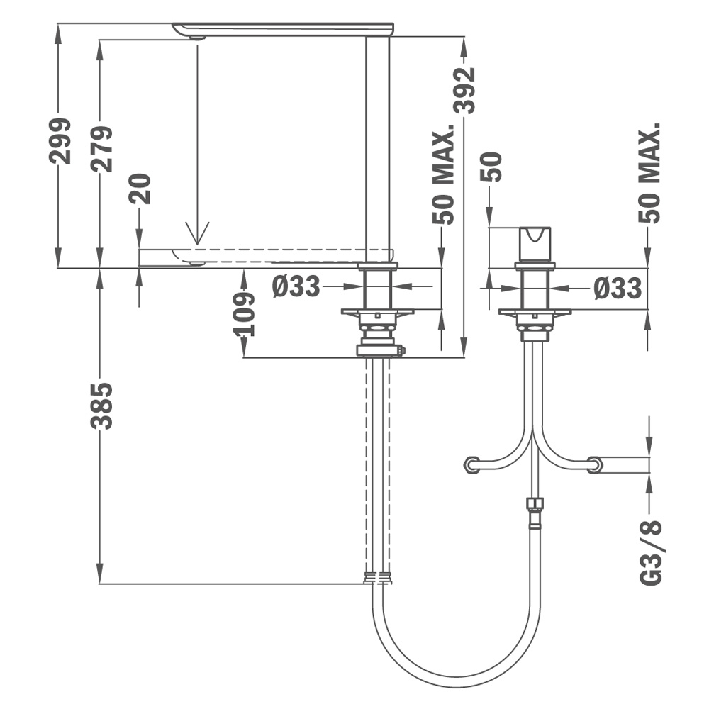 Купить Смеситель TEKA FO 985 FORMENTERA — Фото 2