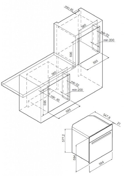 Купить Электрический духовой шкаф GRAUDE BE 60.2 S — Фото 3