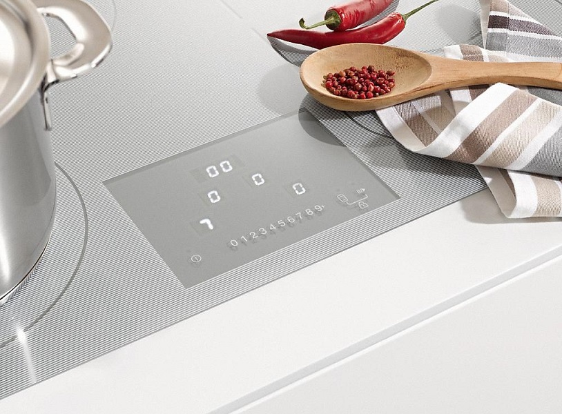 Купить Индукционная варочная панель MIELE KM6349-1 белый — Фото 2