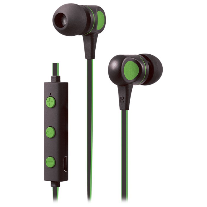 Наушники NOBBY 0807NB-001-001 зеленый/черный																		 — описание, фото, цены в интернет-магазине PT Stores