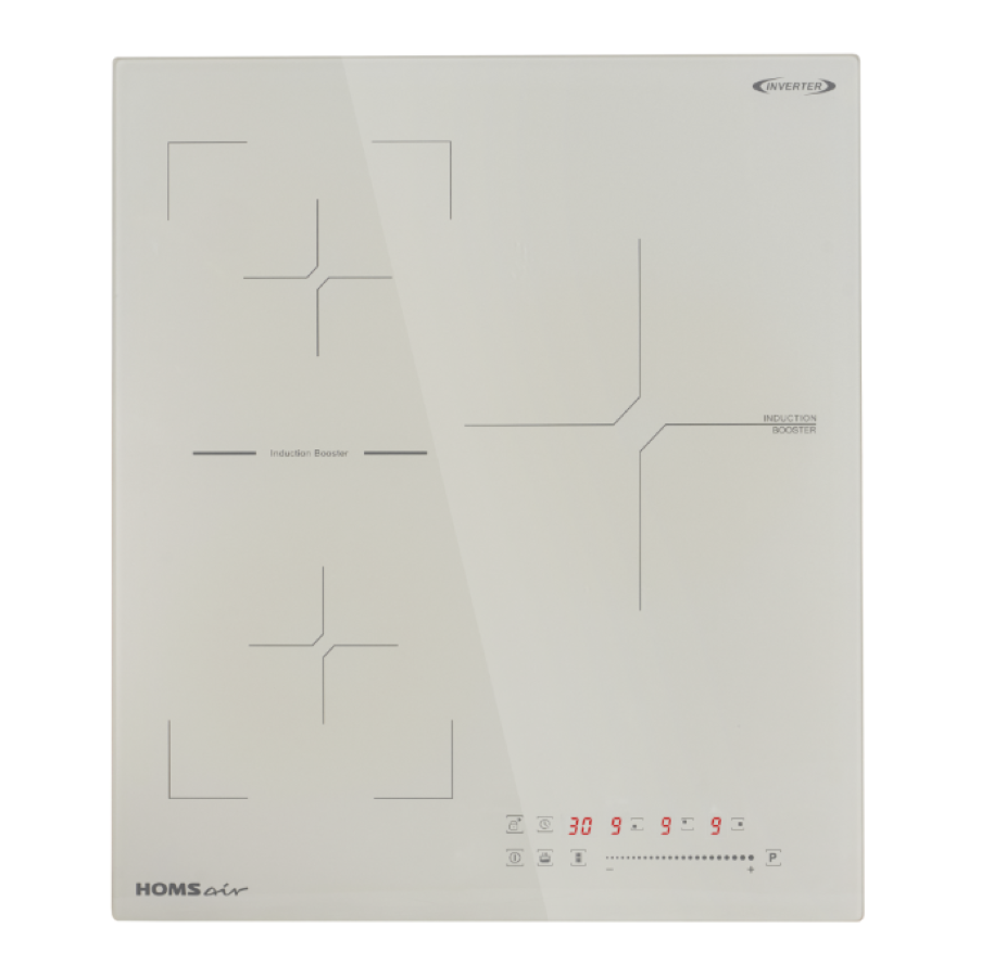 Электрическая варочная панель HOMSair HIC43SBG Inverter																		 — описание, фото, цены в интернет-магазине PT Stores