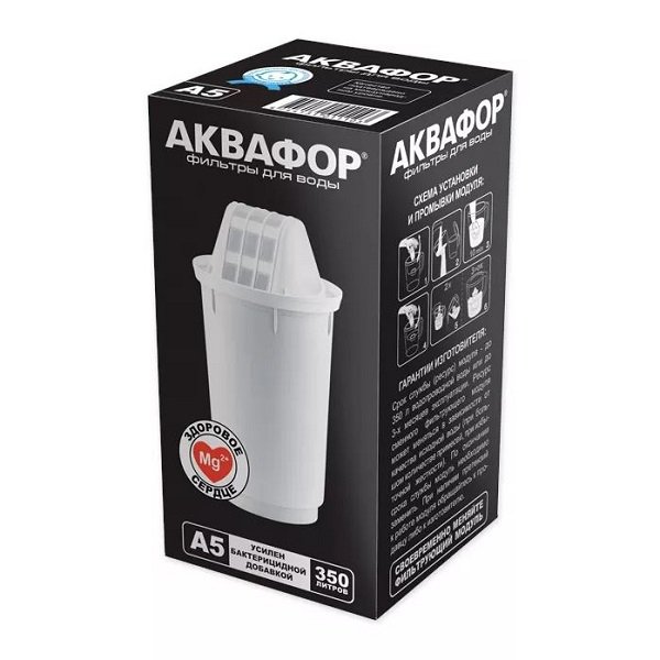 Купить Фильтр для воды АКВАФОР А5 Картридж для кувшинов 1шт — Фото 2