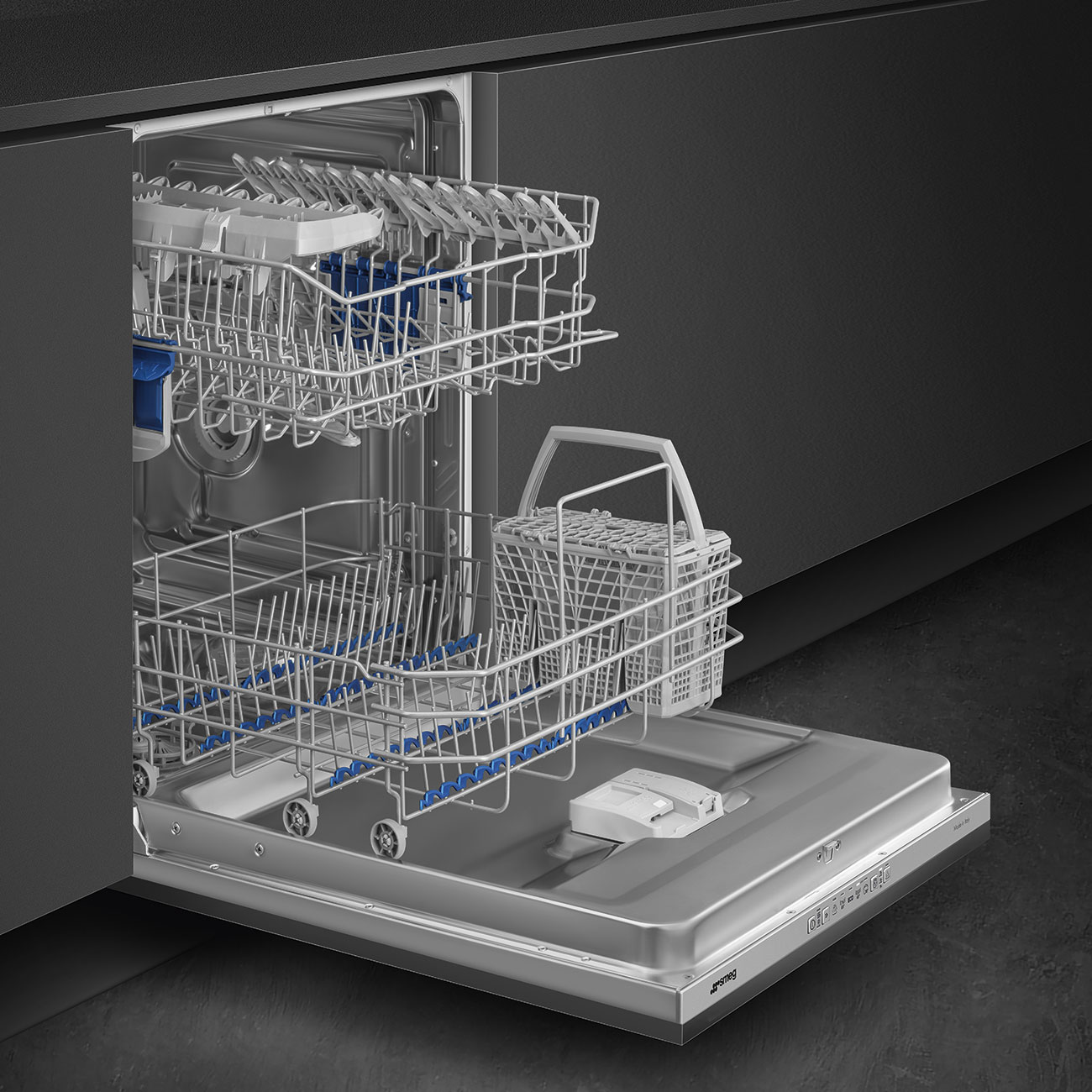 Купить Встраиваемая посудомоечная машина Smeg STL281DS — Фото 2