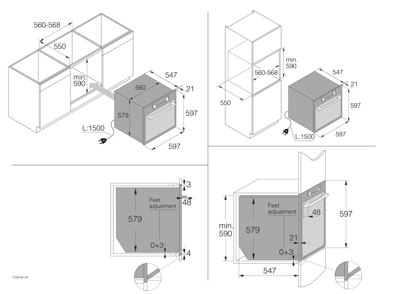 Купить Электрический духовой шкаф Asko OT8687B — Фото 9