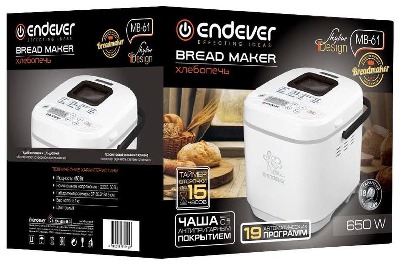 Купить Хлебопечь ENDEVER MB-61 — Фото 2