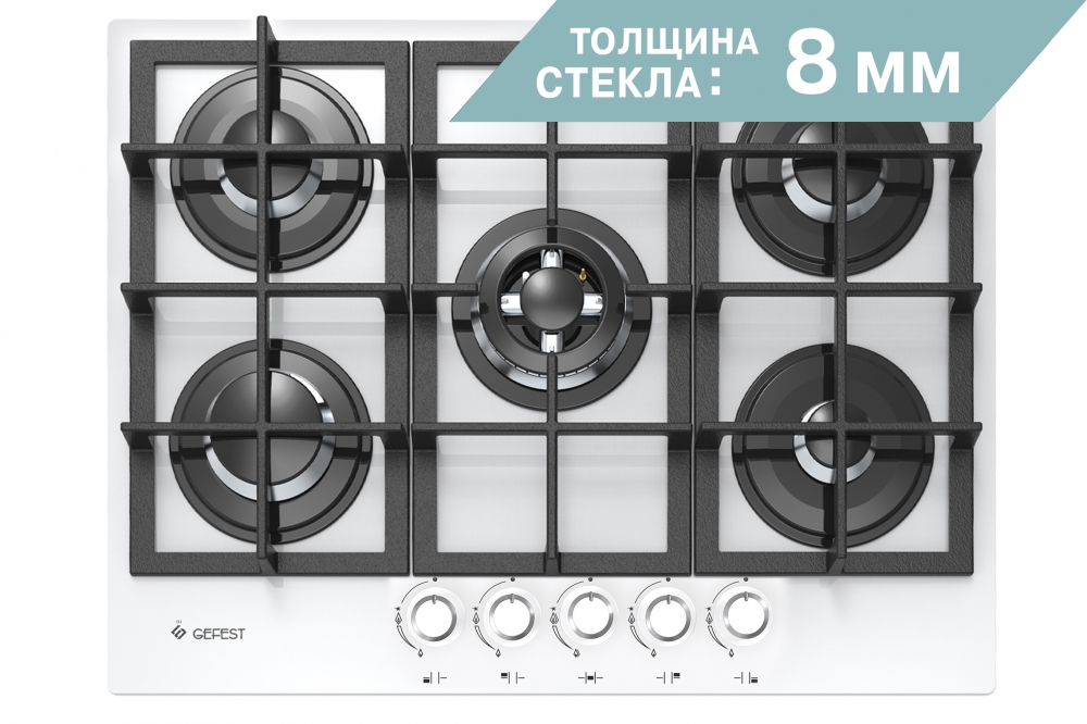 Газовая варочная панель GEFEST ПВГ 2342 К12																		 — описание, фото, цены в интернет-магазине PT Stores
