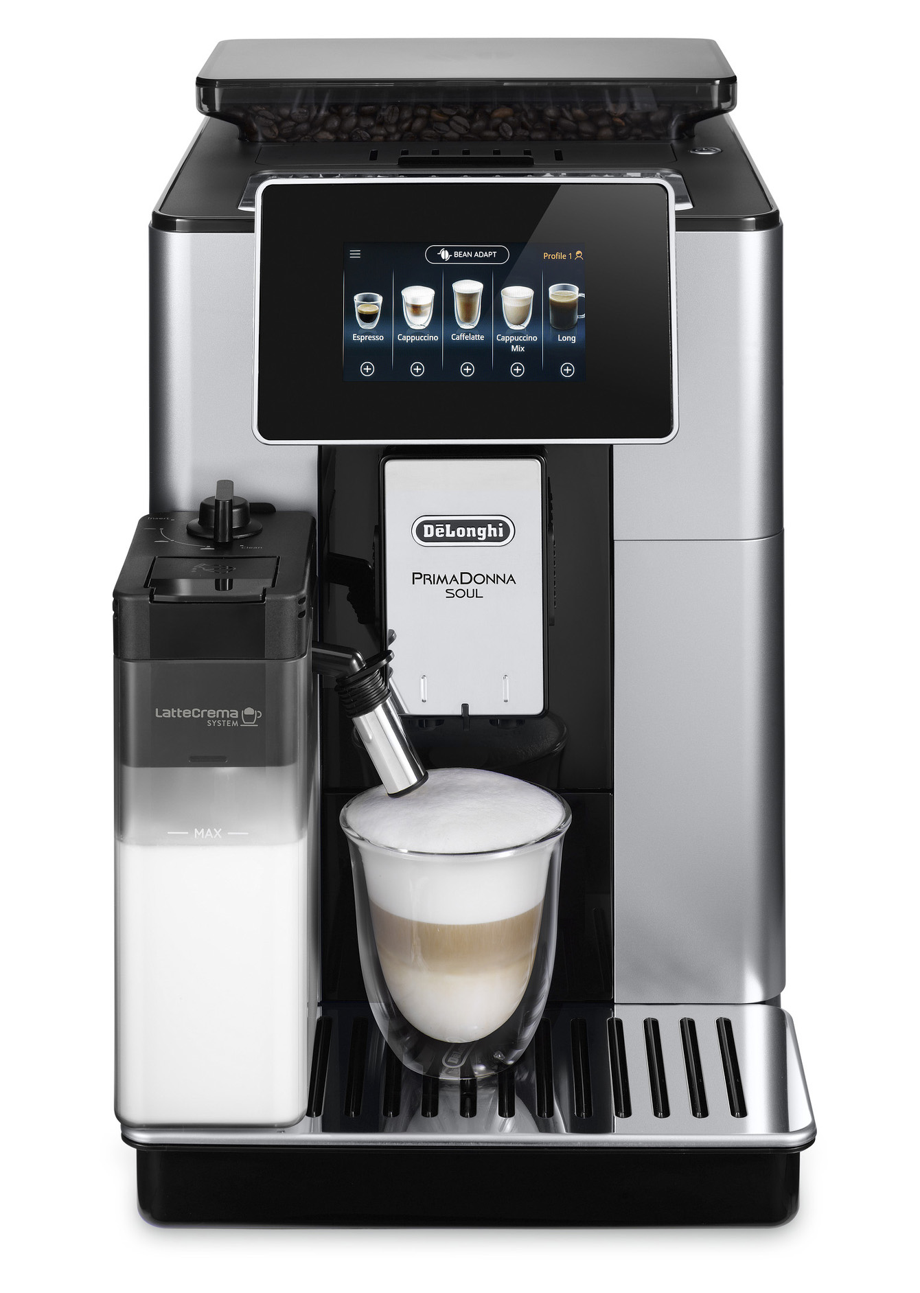 Кофемашина Delonghi ECAM 610.55.SB																		 — описание, фото, цены в интернет-магазине PT Stores