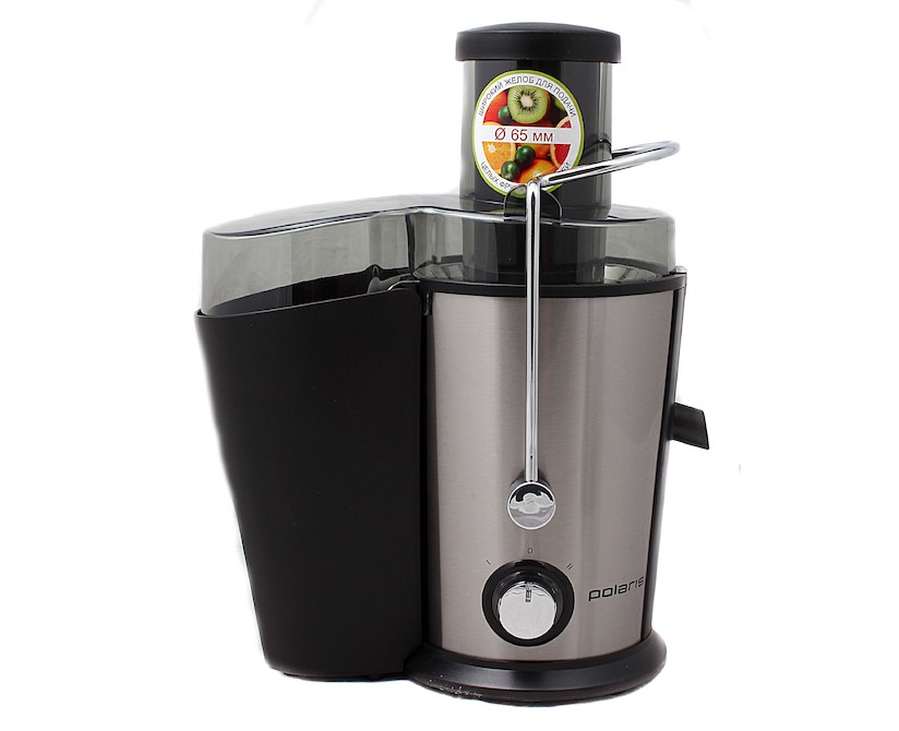 Соковыжималка POLARIS PEA 0818AL, Стальной/черный																		 — описание, фото, цены в интернет-магазине PT Stores