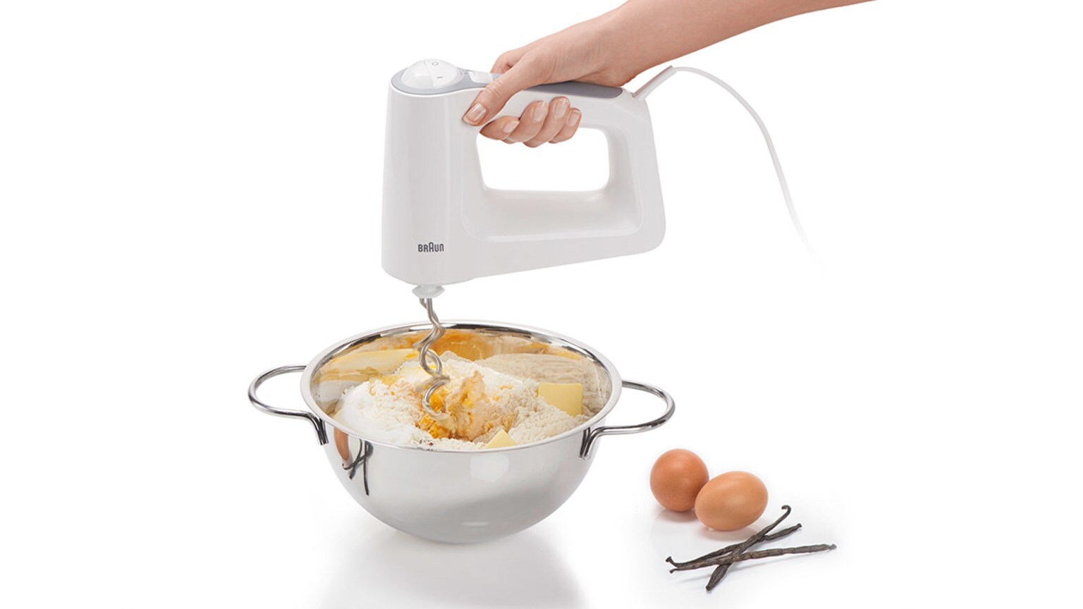 Купить Миксер BRAUN HM 3137 WH — Фото 8