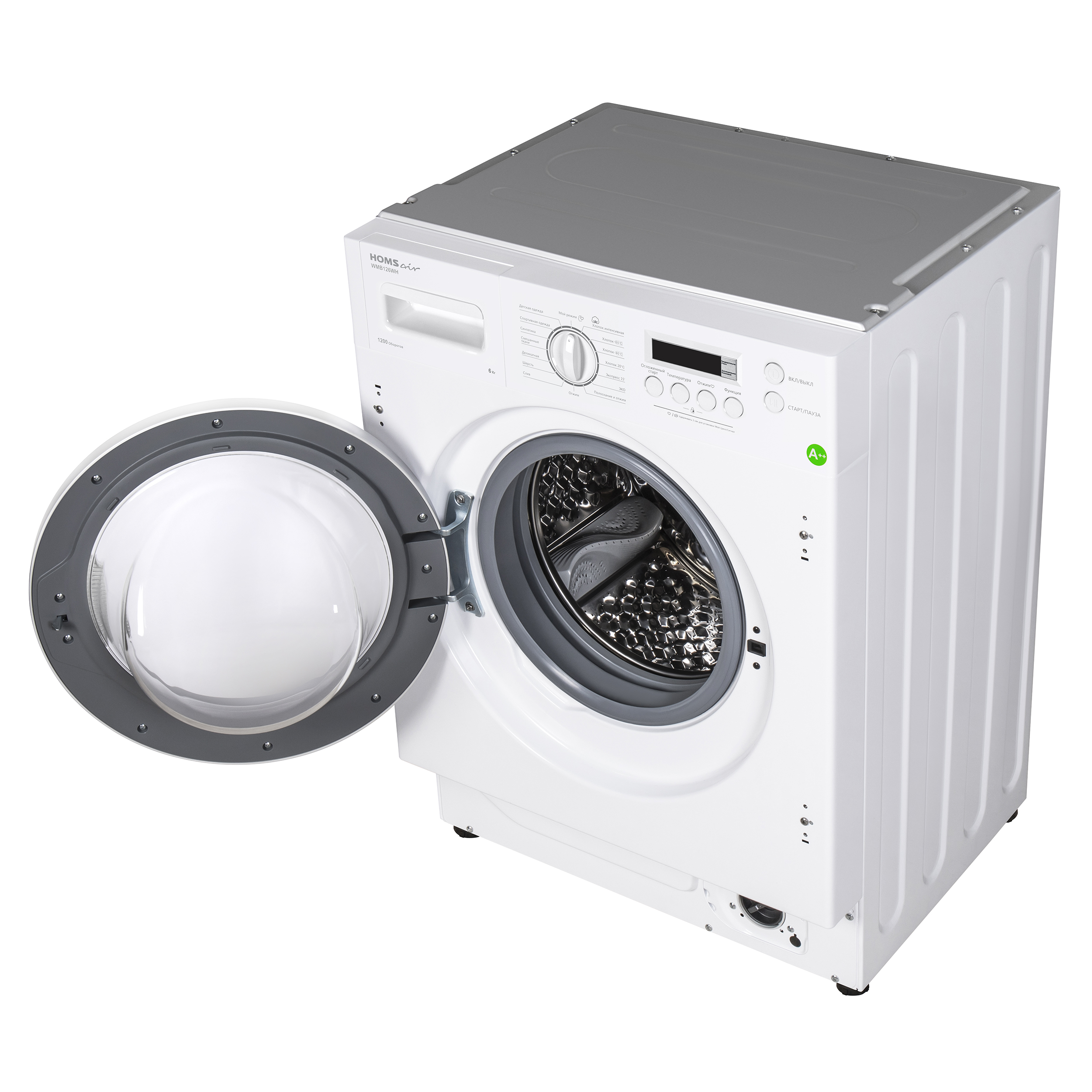 Купить Встраиваемая стиральная машина HOMSair WMB126WH — Фото 4
